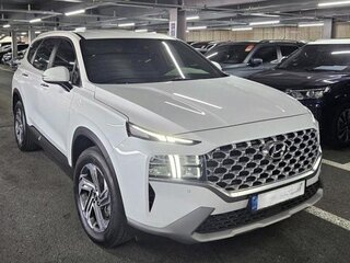 2020 Hyundai Santa Fe IV Рестайлинг, белый, 2450000 рублей, вид 2