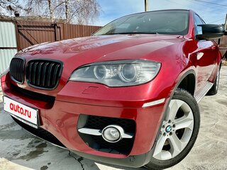 2008 BMW X6 35i 6-speed I (E71), красный, 1999000 рублей, вид 3