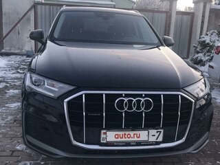 2020 Audi Q7 45 TDI II (4M) Рестайлинг, чёрный, 6833384 рублей, вид 1