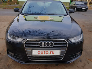 2012 Audi A4 IV (B8) Рестайлинг, чёрный, 1350853 рублей, вид 1