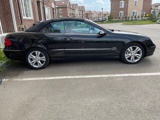 2005 Mercedes-Benz CLK-Класс 200 II (W209) Рестайлинг, чёрный, 1700000 рублей, вид 2