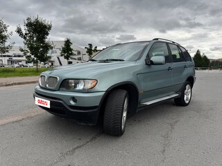 2002 BMW X5 3.0i I (E53), зелёный, 750000 рублей, вид 1