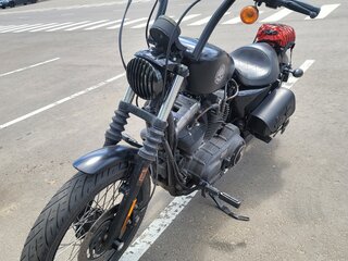 2008 Harley-Davidson Sportster 1200, чёрный, 710000 рублей, вид 5