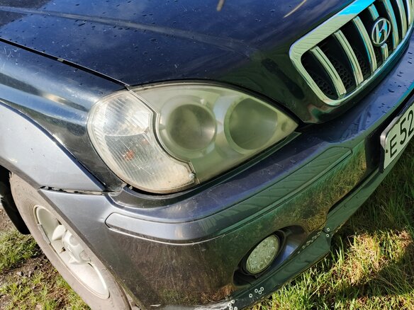2002 Hyundai Terracan I, чёрный, 1000000 рублей - вид 8