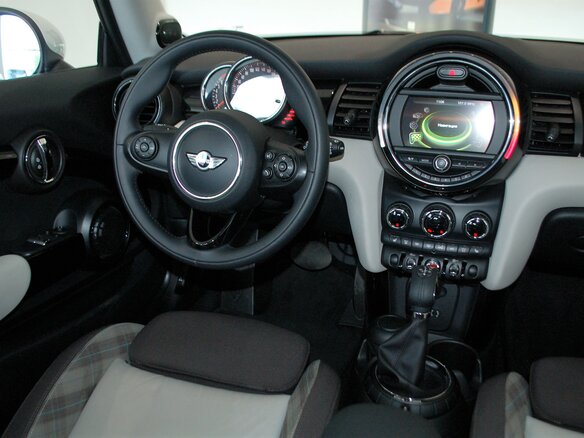 2015 Mini Hatch Cooper S III (F55/F56), синий - вид 7