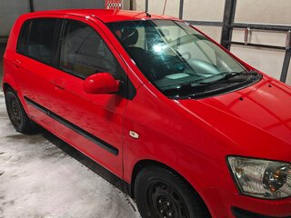 2005 Hyundai Getz I, красный, 460000 рублей, вид 4