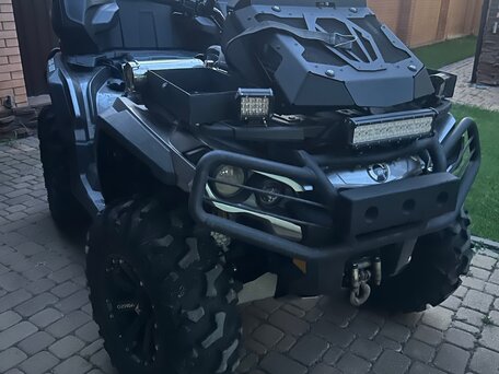 2013 BRP Can-Am Outlander MAX 1000R LTD, серый, 1300000 рублей, вид 1
