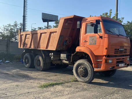 2008 КамАЗ 65221, оранжевый, 1000000 рублей, вид 3