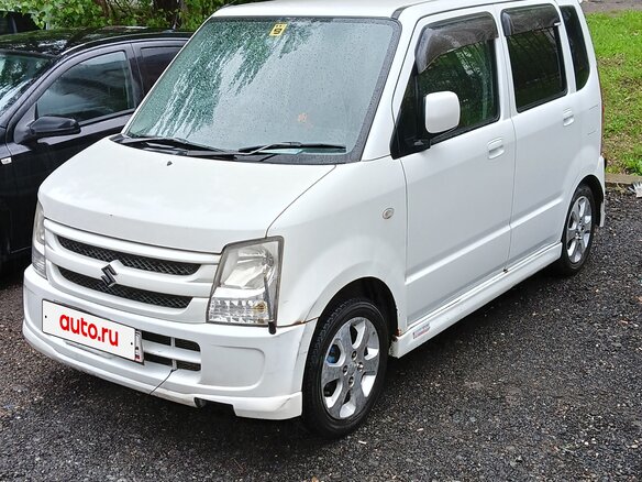 2006 Suzuki Wagon R III, белый, 370000 рублей