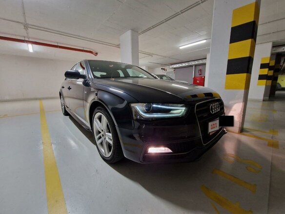 2014 Audi A4 IV (B8) Рестайлинг, чёрный, 1760000 рублей - вид 4