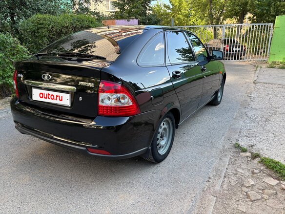 2014 Lada (ВАЗ) Priora I Рестайлинг, чёрный, 730000 рублей - вид 6