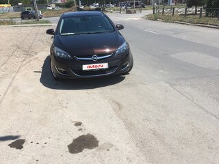 2013 Opel Astra J Рестайлинг, коричневый, 1080000 рублей, вид 1