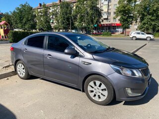 2012 Kia Rio III, серый, 720000 рублей, вид 3