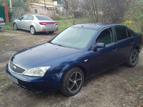 2005 Ford Mondeo III Рестайлинг, синий, 250000 рублей - вид 6