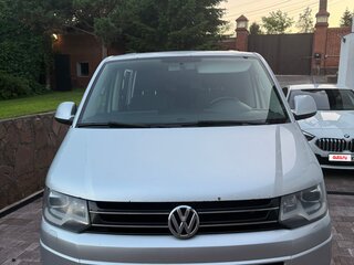 2014 Volkswagen Multivan T5 Рестайлинг, серебристый, 3500000 рублей, вид 2