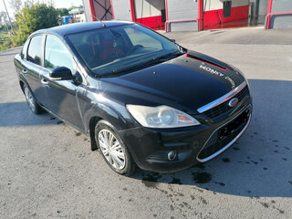 2008 Ford Focus II Рестайлинг, чёрный, 350000 рублей, вид 4