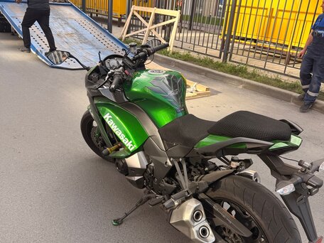 2018 Kawasaki Ninja 1000 SX, зелёный, 1050000 рублей, вид 4