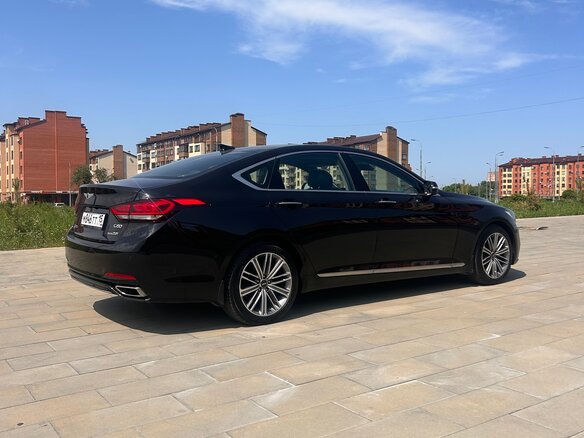 2017 Genesis G80 I, чёрный, 2500000 рублей - вид 7