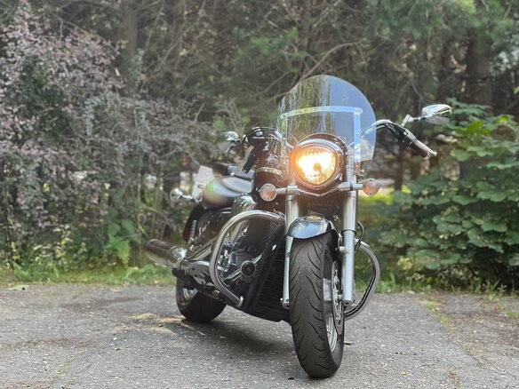 2008 Yamaha XVS1300, чёрный, 950000 рублей
