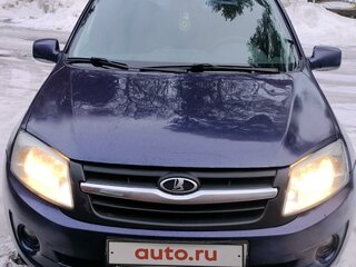 2013 Lada (ВАЗ) Granta I, синий, 400000 рублей, вид 1