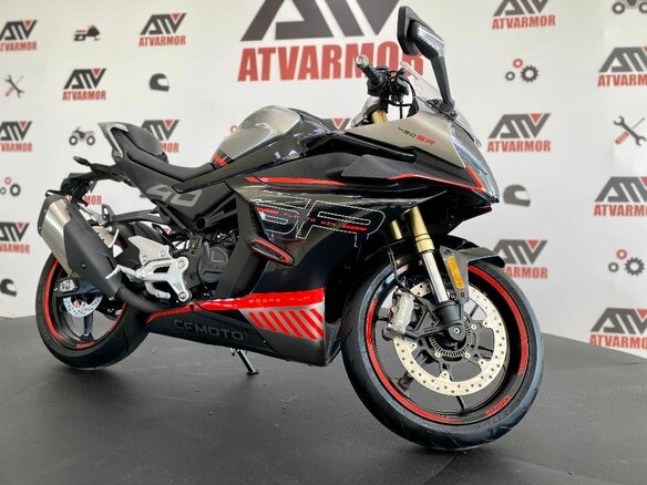 2025 CFMoto 450SR, чёрный, 587920 рублей - вид 8