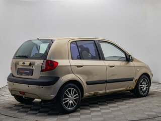 2007 Hyundai Getz I Рестайлинг, бежевый, 318000 рублей, вид 5