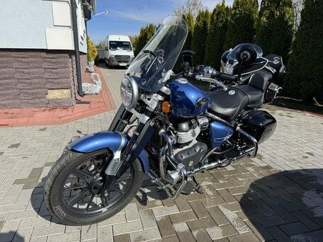 2023 Royal Enfield Super Meteor, синий, 660000 рублей, вид 3