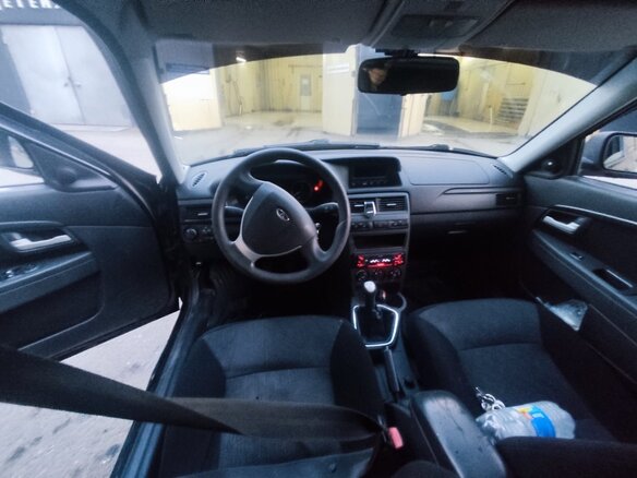 2014 Lada (ВАЗ) Priora I Рестайлинг, чёрный, 333000 рублей - вид 1