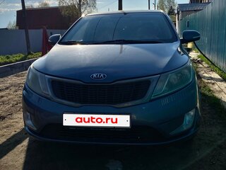 2011 Kia Rio 4-speed III, голубой, 650000 рублей, вид 2