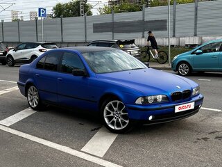 2001 BMW 5 серии 525i IV (E39) Рестайлинг, синий, 636000 рублей, вид 2