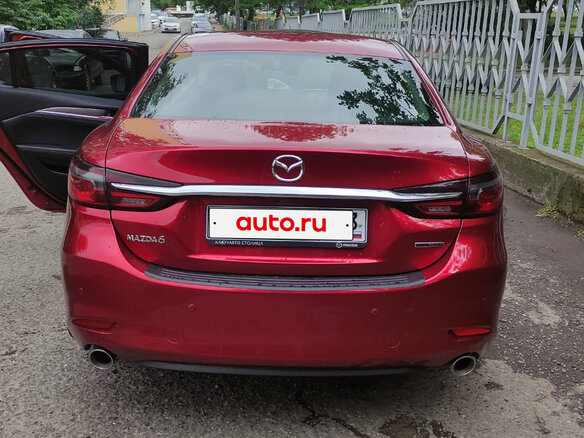2019 Mazda 6 III (GJ) Рестайлинг 2, красный, 2700000 рублей - вид 1
