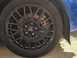 2008 Mitsubishi Lancer X, синий, 950000 рублей, вид 2