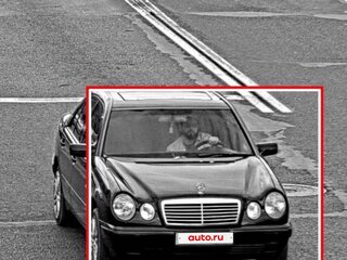 1997 Mercedes-Benz E-Класс 230 II (W210, S210), чёрный, 450000 рублей, вид 4