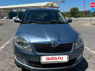 2010 Skoda Fabia II, голубой, 550000 рублей, вид 1
