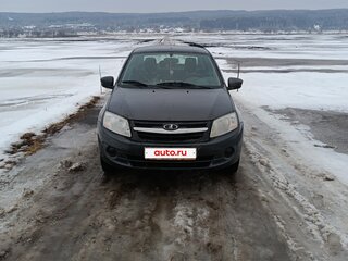 2016 Lada (ВАЗ) Granta I, серебристый, 290000 рублей, вид 2