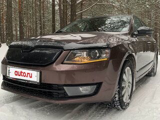 2014 Skoda Octavia III (A7), коричневый, 1100000 рублей, вид 4