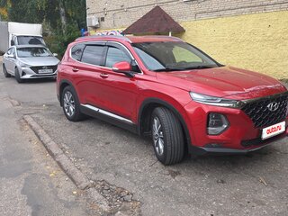 2019 Hyundai Santa Fe IV, пурпурный, 3200000 рублей, вид 1