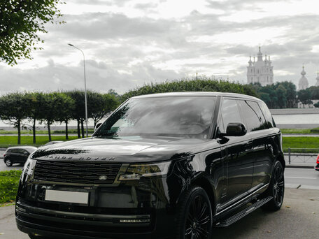 2023 Land Rover Range Rover P530 MHEV Long V, чёрный, 20450000 рублей, вид 4