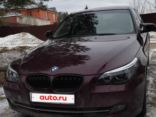 2009 BMW 5 серии 525xi V (E60/E61) Рестайлинг, пурпурный, 1379000 рублей, вид 5