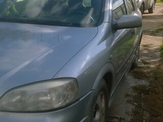 2001 Opel Astra G, серебристый, 294827 рублей, вид 4