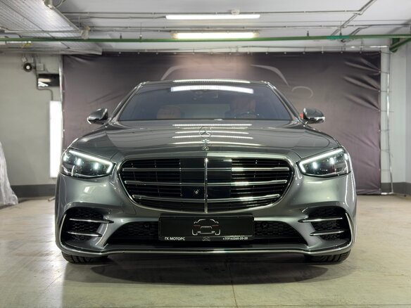 2020 Mercedes-Benz S-Класс 580 Long 4MATIC VII (W223), серый, 11390000 рублей - вид 7