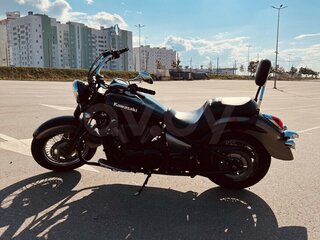 2013 Kawasaki VN900 Vulcan, чёрный, 640630 рублей, вид 5