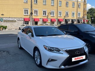 2016 Lexus ES 200 VI Рестайлинг, белый, 3000000 рублей, вид 3