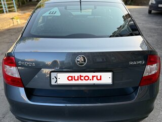 2014 Skoda Rapid I, серый, 950000 рублей, вид 4