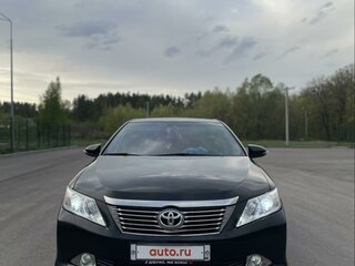 2012 Toyota Camry VII (XV50), чёрный, 1600000 рублей, вид 2