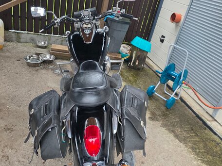 2010 Kawasaki VN900 Vulcan, чёрный, 570000 рублей, вид 4
