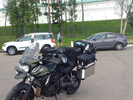 2016 Triumph Tiger Explorer, зелёный, 1500000 рублей, вид 1