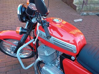 1987 Jawa 350/634, красный, 400000 рублей, вид 2