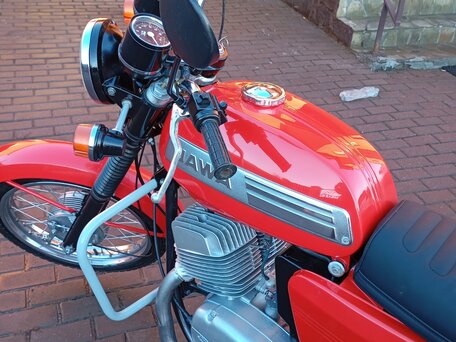 1987 Jawa 350/634, красный, 400000 рублей, вид 2