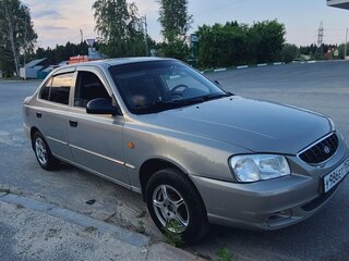 2007 Hyundai Accent ТагАЗ II, бежевый, 350000 рублей, вид 4